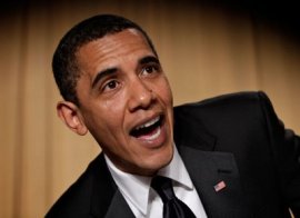 Barack Obama black tie